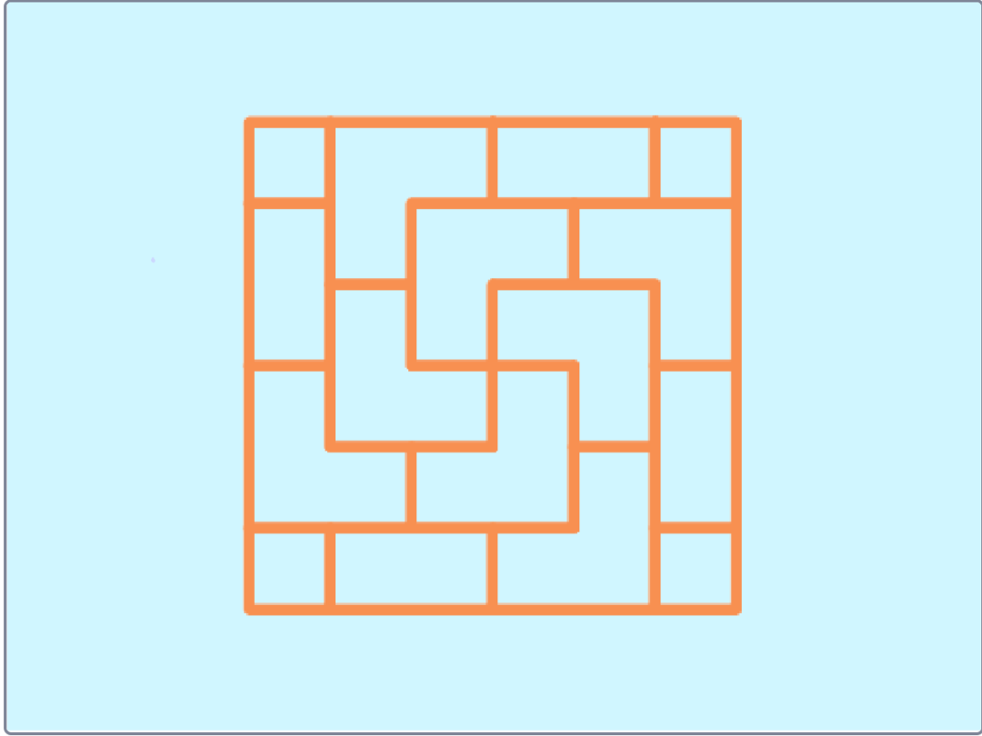 Scratch趣味编程 || 艺术篇——绘制万字纹窗棂