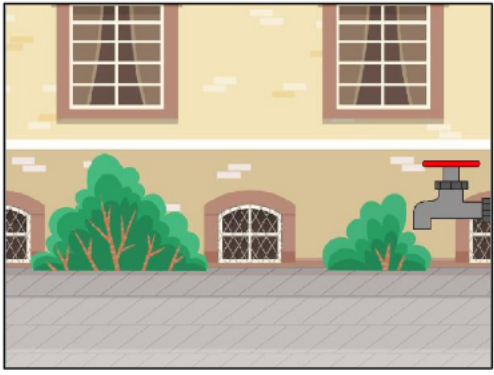 蓝桥杯Scratch | 第16届蓝桥杯青少组省赛Scratch中级组真题解析——第三题《接水》