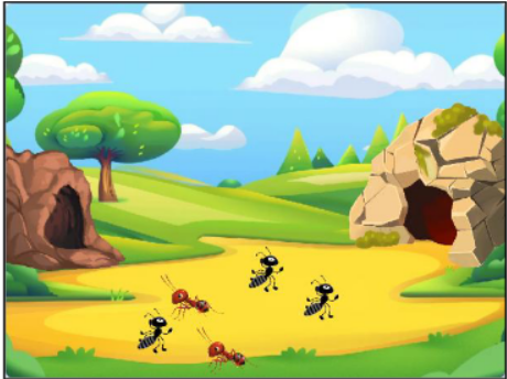 蓝桥杯Scratch | 第16届蓝桥杯青少组省赛Scratch中级组真题解析——第四题《蚂蚁回家》