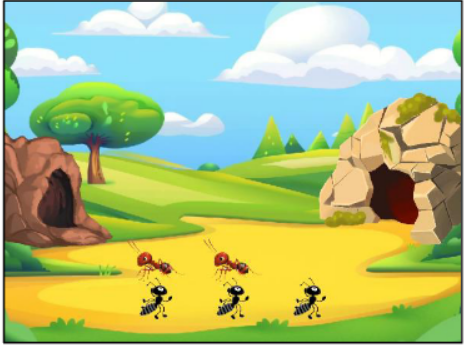 蓝桥杯Scratch | 第16届蓝桥杯青少组省赛Scratch中级组真题解析——第四题《蚂蚁回家》