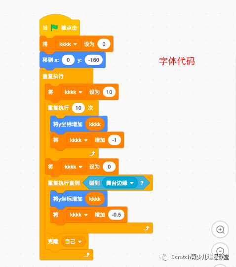 优秀课程案例:图形化编程动态文字庆中秋,祝愿大家中秋快乐!