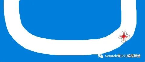 优秀课程案例:使用Scratch绘制旋转冲击波!