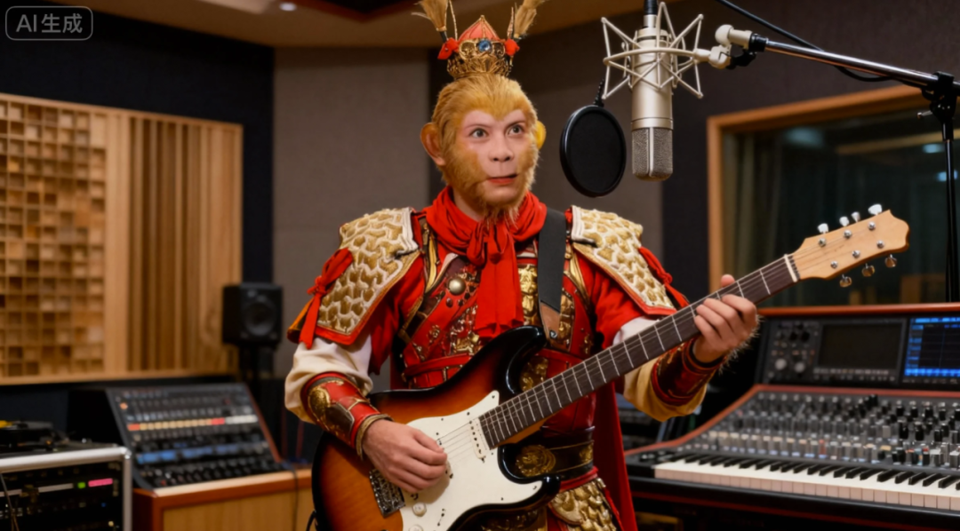 杀疯了!条条视频播放量破百万,手把手教你用AI音乐+数字人制作西游记神曲MV
