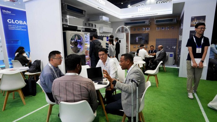 破解中东高温难题!海尔智慧楼宇亮相迪拜BIG 5展会