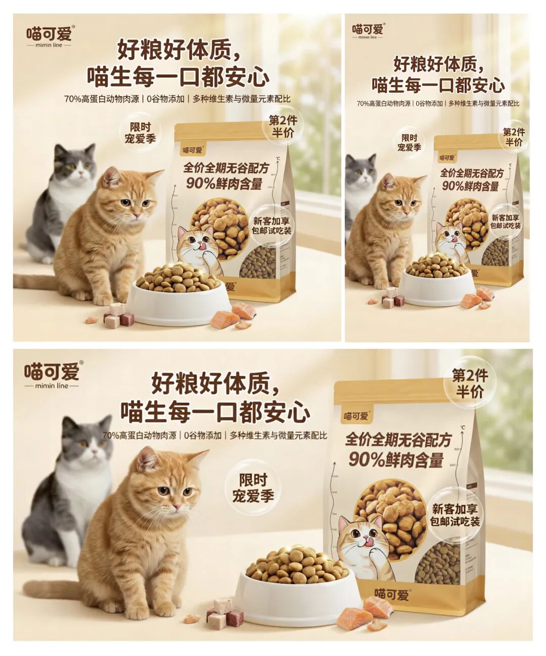 PK Nano Banana2,我用美图RoboNeo做出18种动态海报的邪修玩法