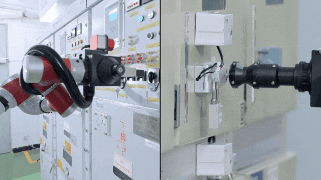 全球首台双臂协作巡操机器人“钧仪”亮相,上岗配电间