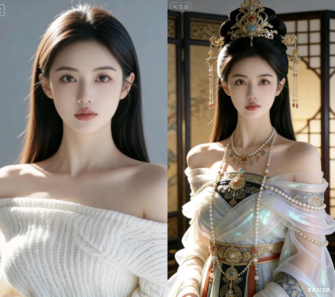 【豆包4.5】实测10套AI写真,小白也能秒变艺术大师(附提示词)