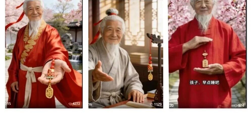 AI+电商=王炸!老人带货视频制作,快速出单(附万能提示词)