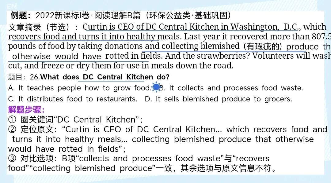 2026届高三英语教学|高考英语阅读理解B篇解题技巧指导(上)