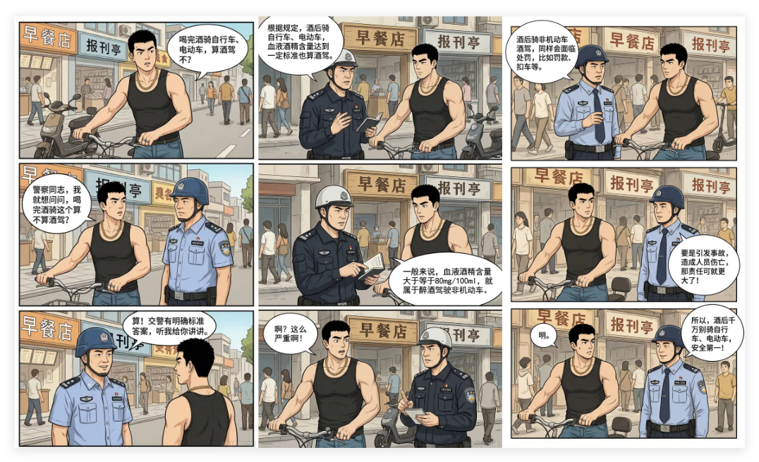 太强了!用AI制作普法漫画,流量主收入翻倍(附提示词)