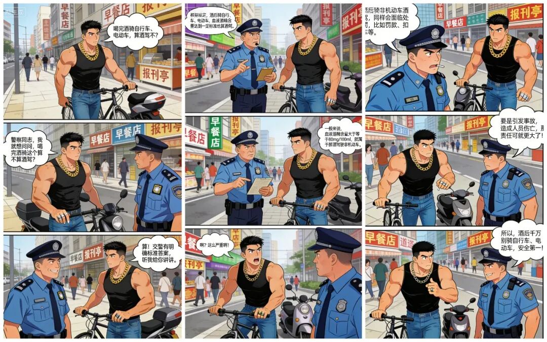 太强了!用AI制作普法漫画,流量主收入翻倍(附提示词)