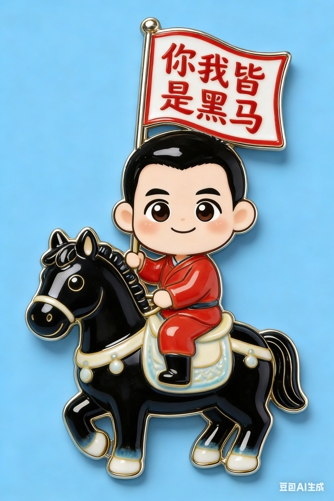 2026马到成功!这组“唐三彩Q版小马”,承包你全年的好运!