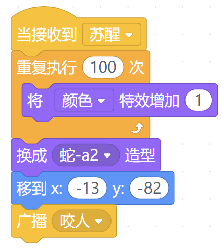 少儿编程--农夫与蛇