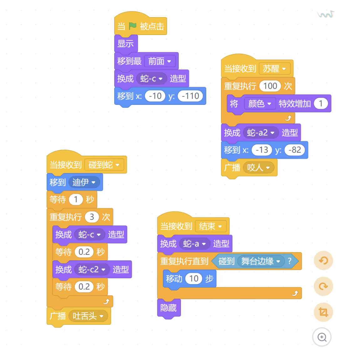 少儿编程--农夫与蛇