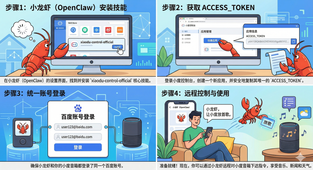 把小度音箱接入小龙虾是一种什么体验?