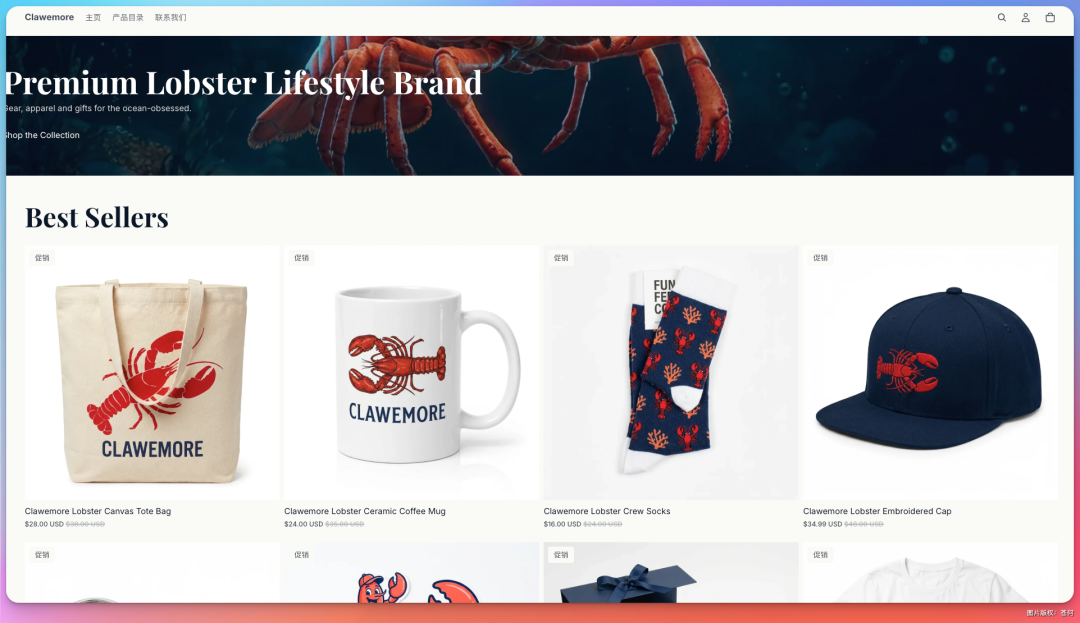 30分钟用 Agent 搓出一家跨境网店,疯了