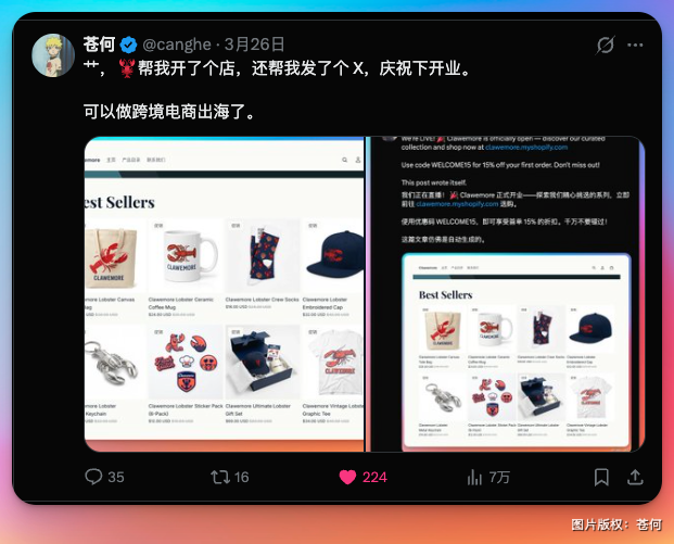 30分钟用 Agent 搓出一家跨境网店,疯了