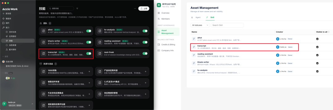我折腾了好久的Skills团队共享,终于有产品替我做出来了。