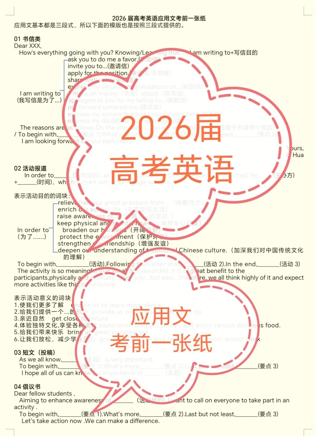 2026届高考英语|词性转换一写就错的词