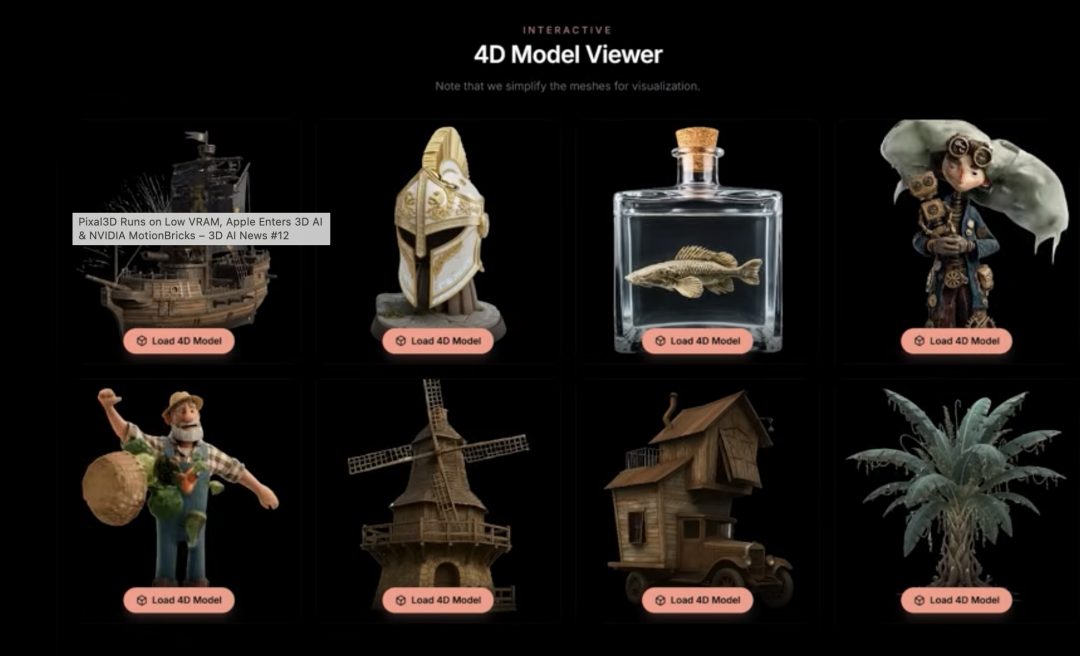 3D AI 迎史诗级大爆发!英伟达、苹果纷纷开源,6G显存也能本地跑满血3D生成!