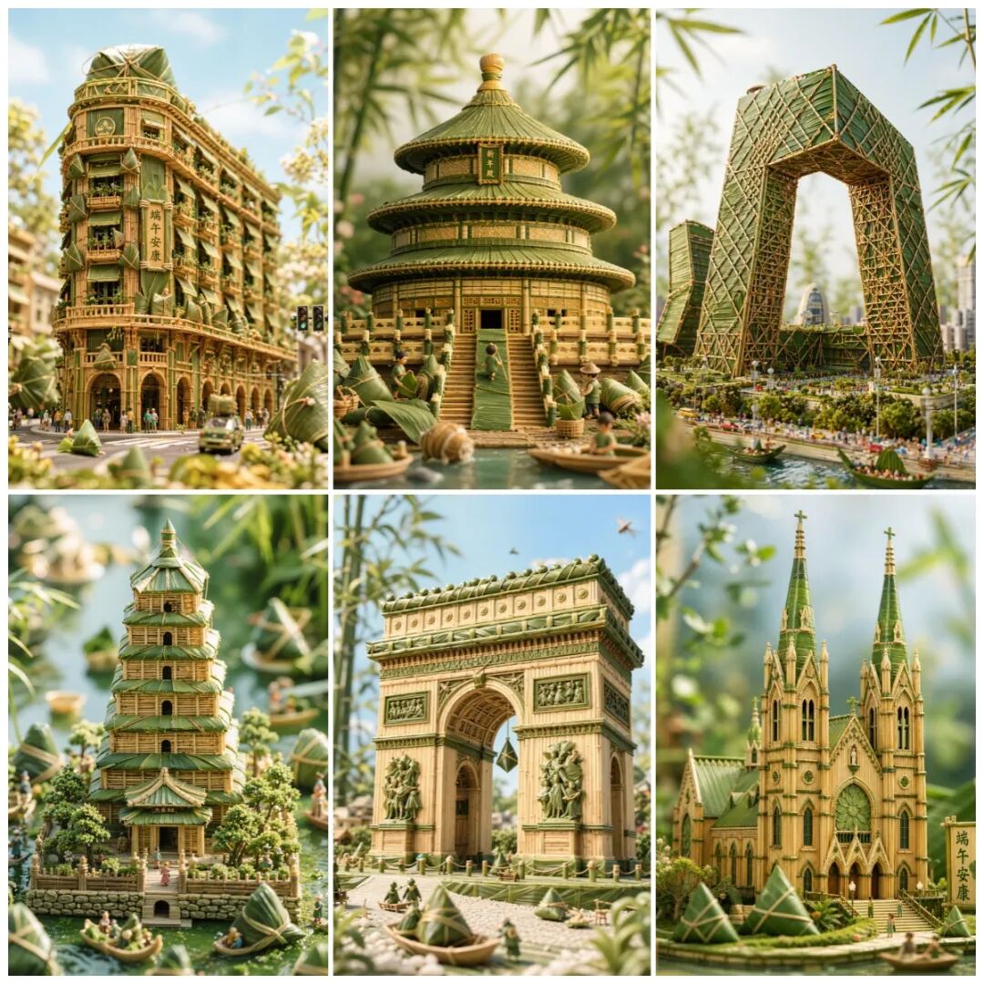 手把手教你,用AI制作端午节地标建筑文旅大片