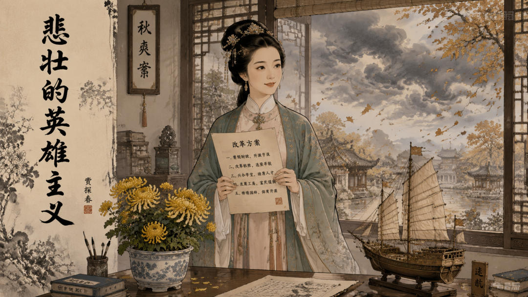 整本书阅读之《红楼梦》:跳出宝黛钗三角恋,读懂大观园里的繁华与幻灭