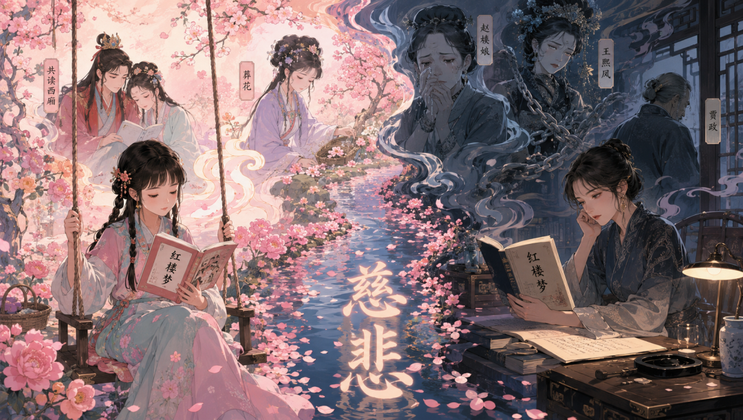 整本书阅读之《红楼梦》:跳出宝黛钗三角恋,读懂大观园里的繁华与幻灭