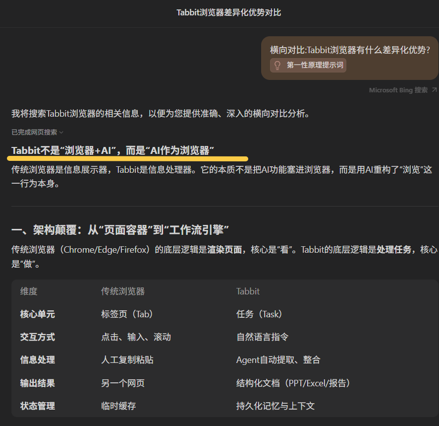 Tabbit | 美团AI浏览器强势出圈!! 实测差异化功能+首个国芯大模型