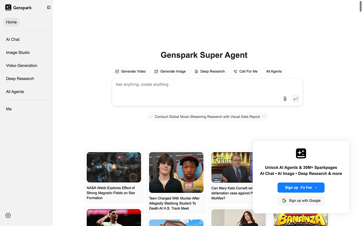 Genspark Super Agent