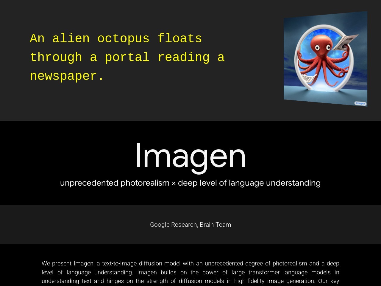 Imagen – Google Research