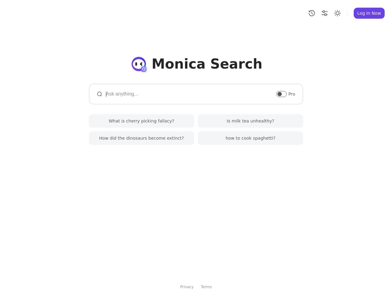 Monica Search