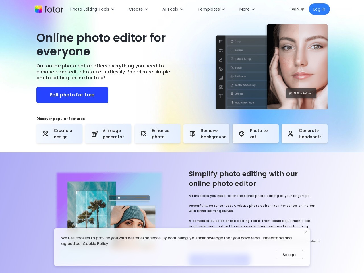 Fotor AI Face Generator