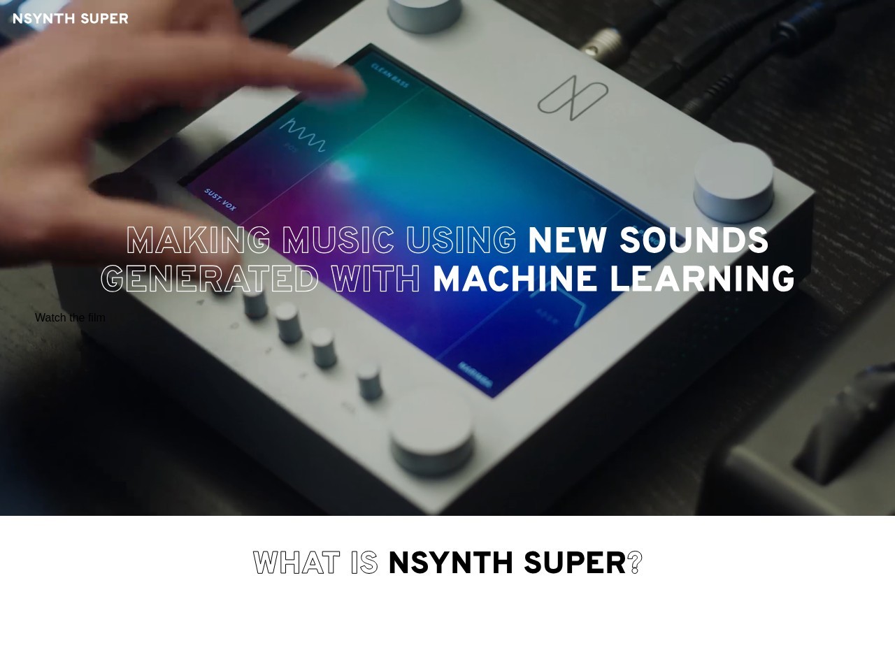 Google’s NSynth