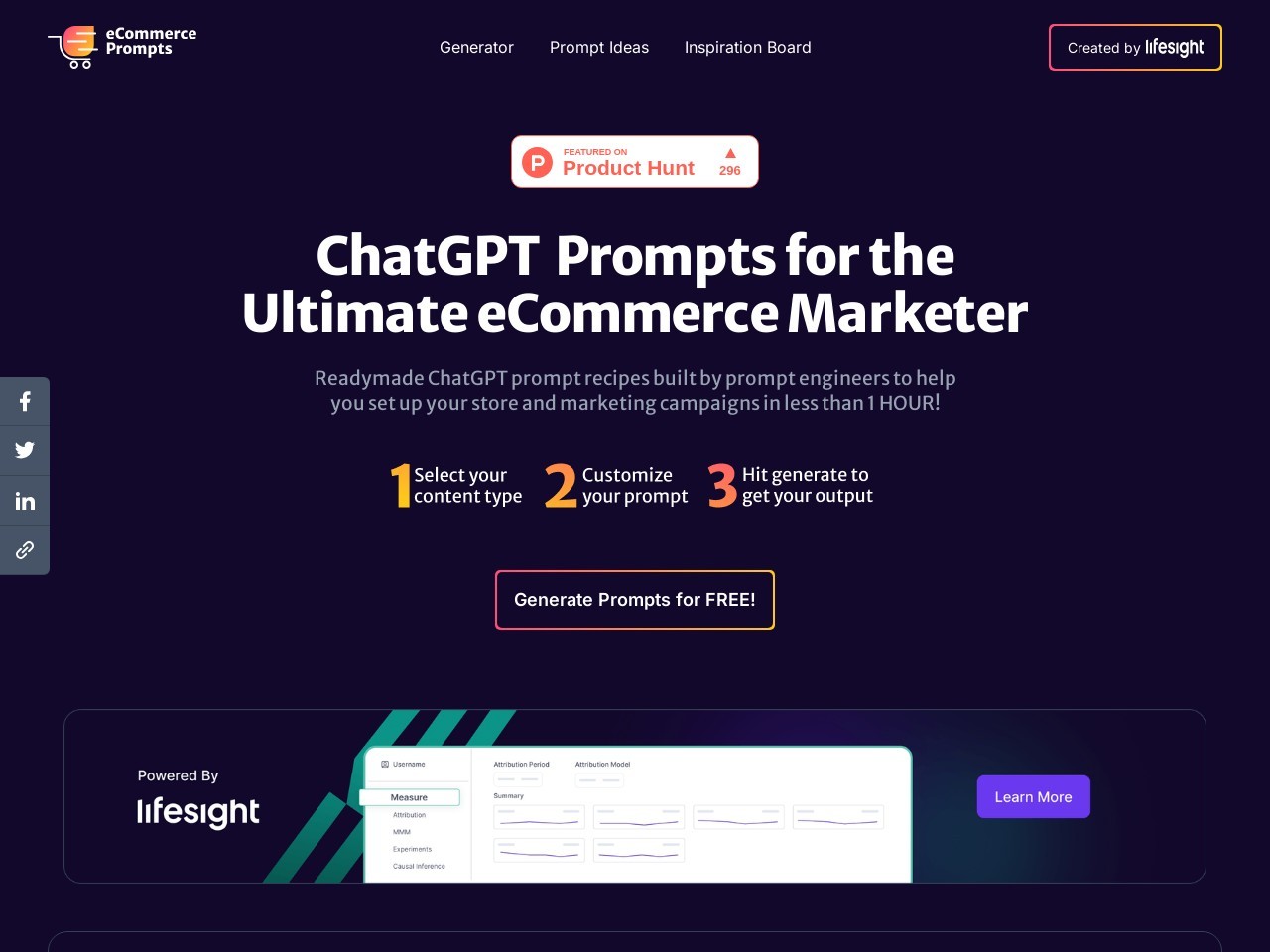 eCommerce ChatGPT Prompts
