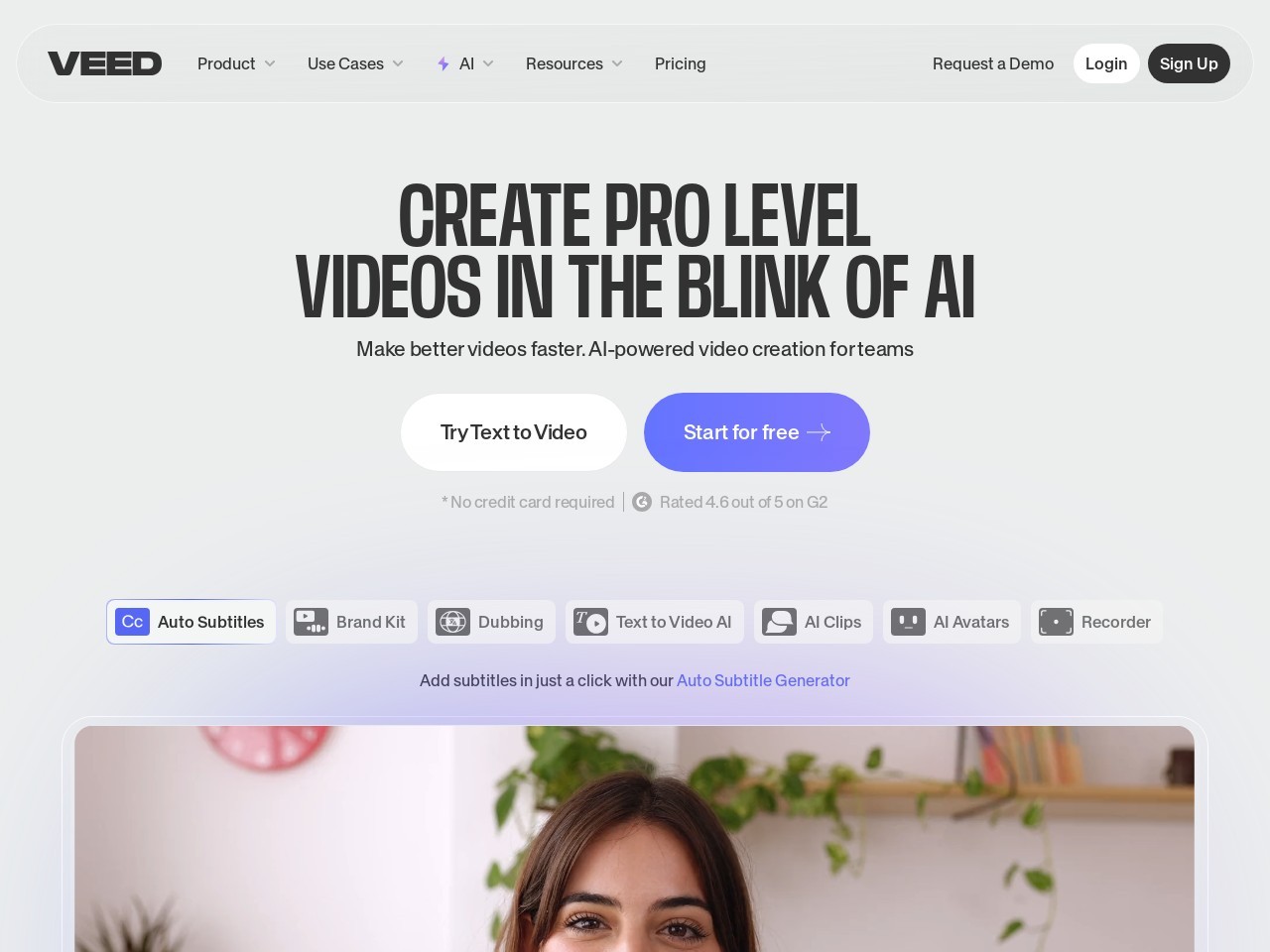 Veed AI Voice Generator