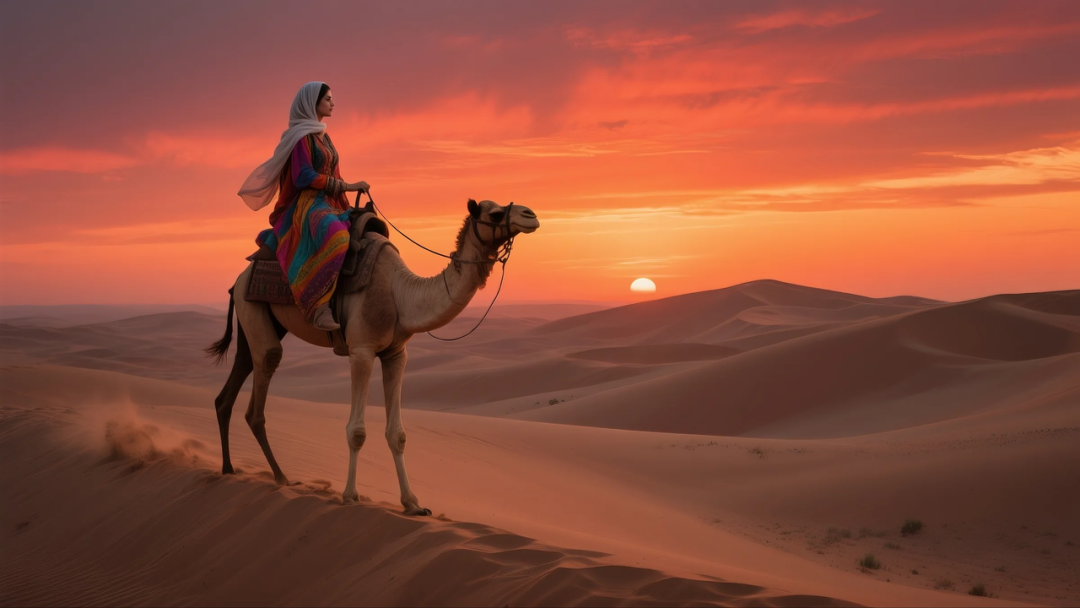 即梦AI 【构图篇】| 感受对角线构图之美，附提示词