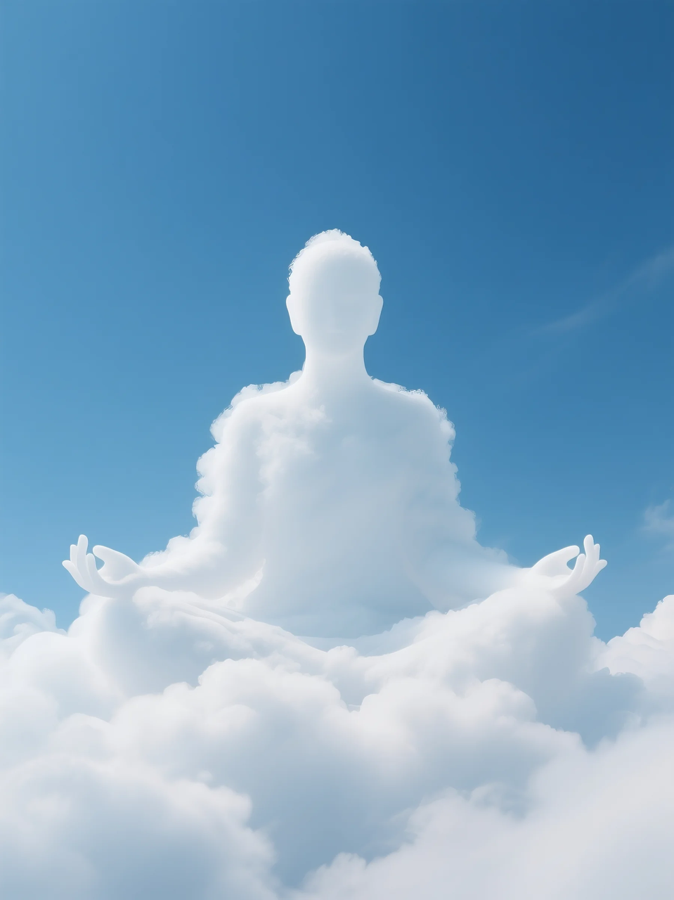 即梦AI 【云】| 一朵热爱运动的云，附提示词