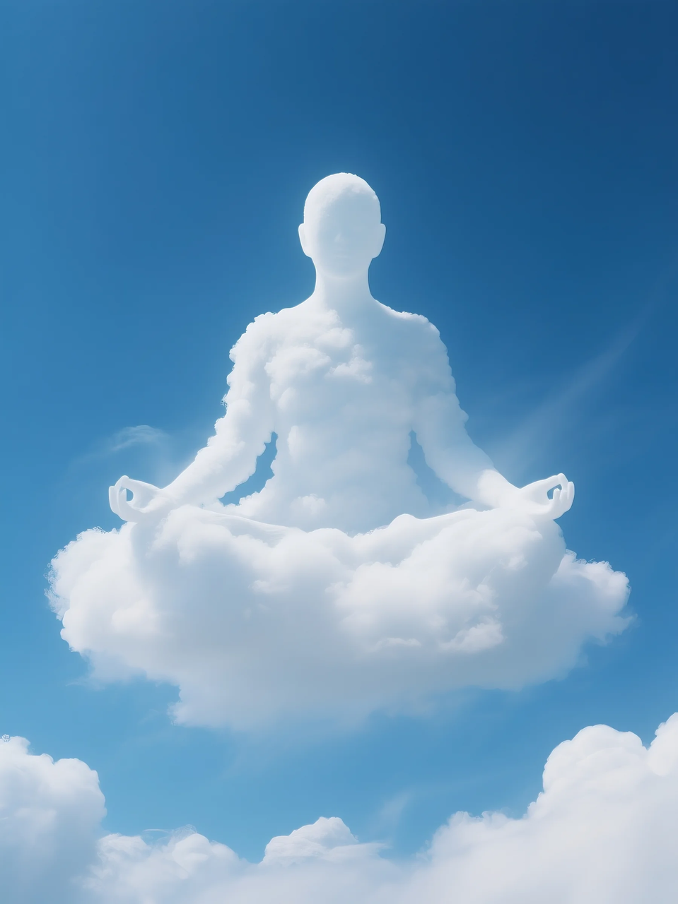 即梦AI 【云】| 一朵热爱运动的云，附提示词