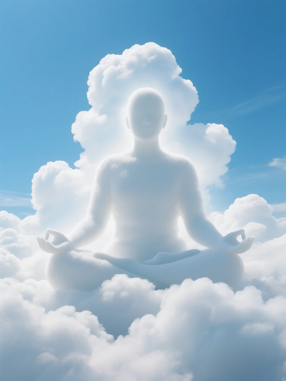 即梦AI 【云】| 一朵热爱运动的云，附提示词