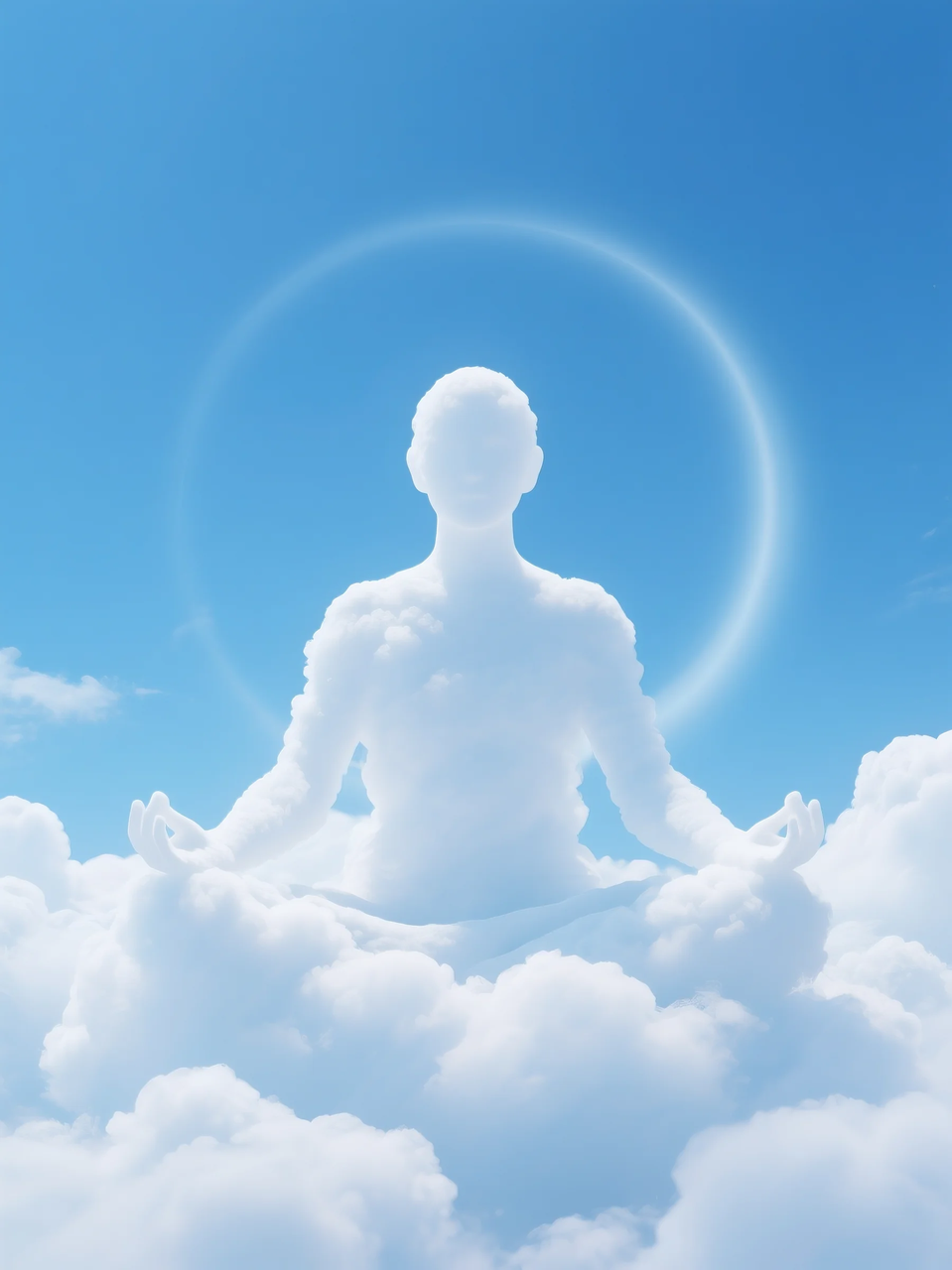 即梦AI 【云】| 一朵热爱运动的云，附提示词