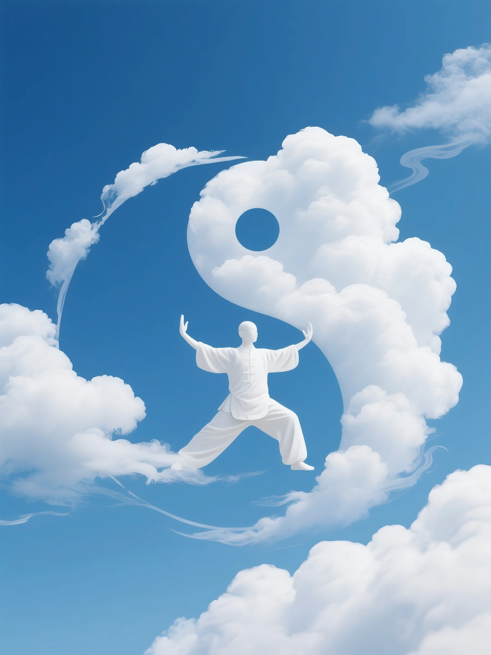 即梦AI 【云】| 一朵热爱运动的云，附提示词