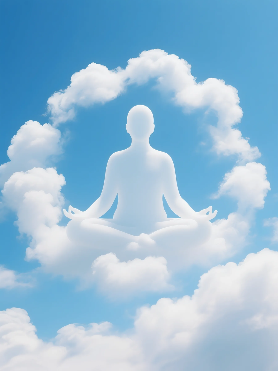 即梦AI 【云】| 一朵热爱运动的云，附提示词