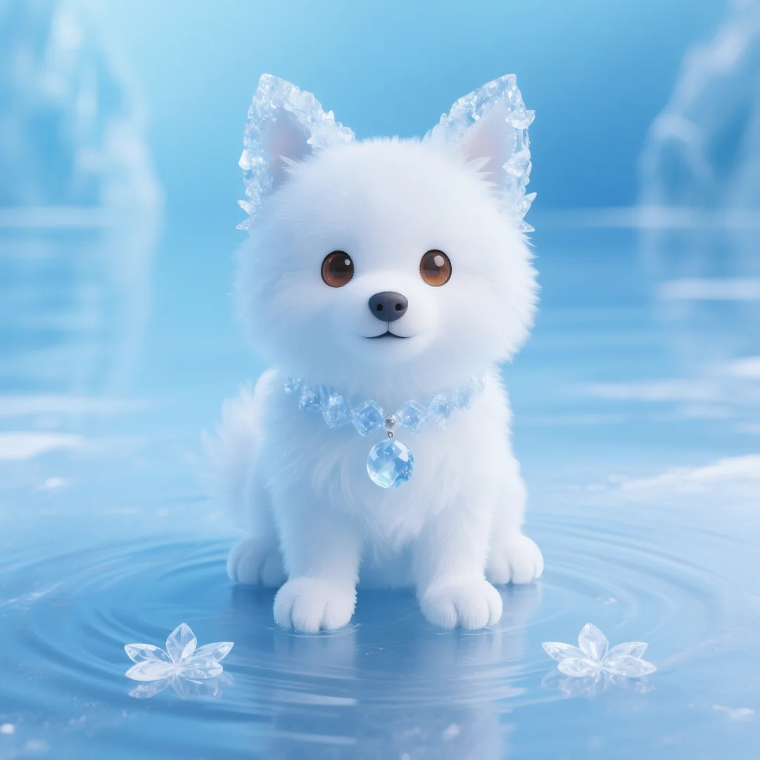 即梦AI 【动物】【十二生肖】| 炎炎夏日冰晶质感清凉版十二生肖头像，附提示词