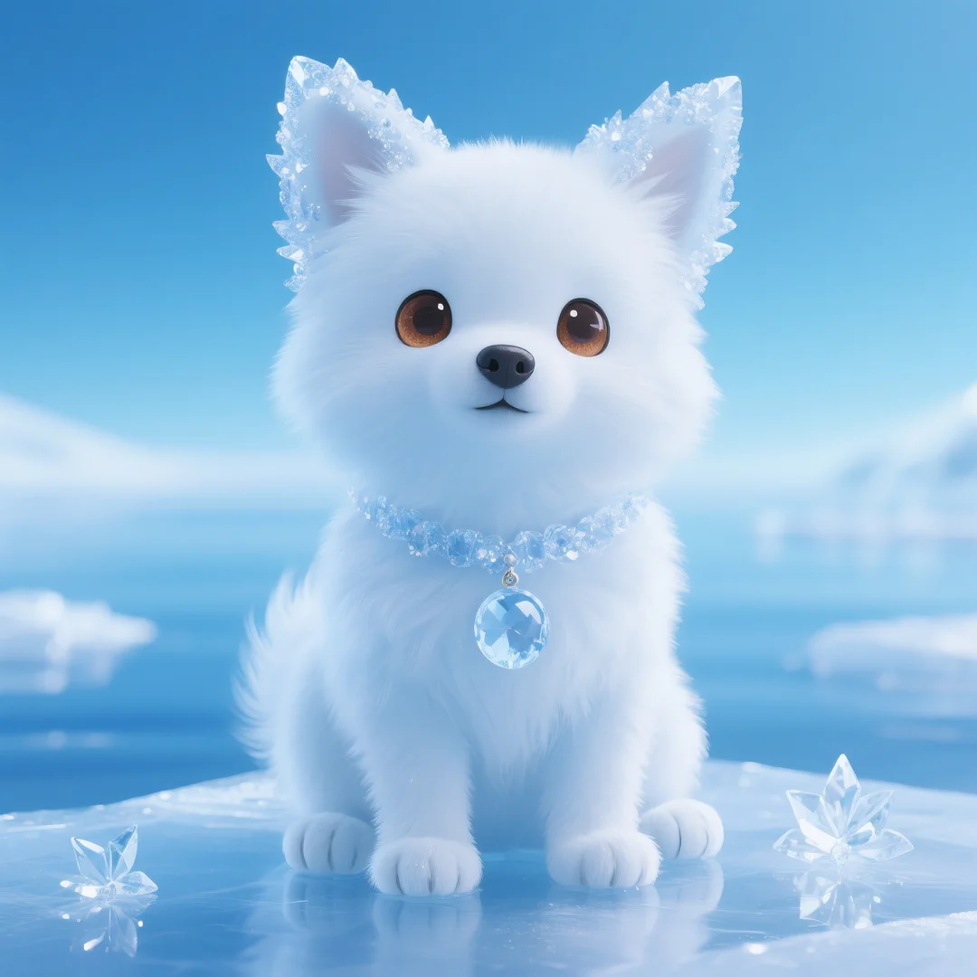 即梦AI 【动物】【十二生肖】| 炎炎夏日冰晶质感清凉版十二生肖头像，附提示词