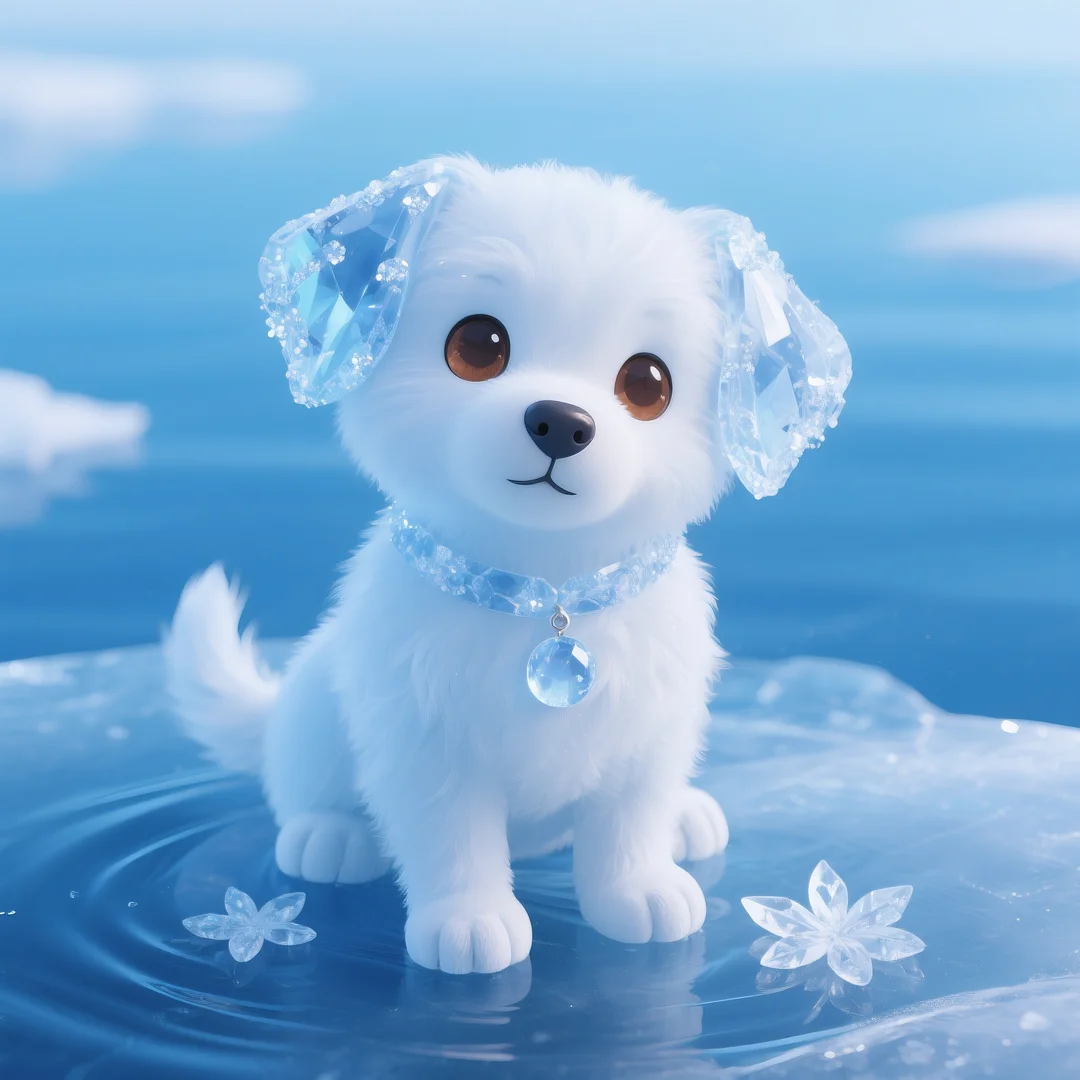 即梦AI 【动物】【十二生肖】| 炎炎夏日冰晶质感清凉版十二生肖头像，附提示词