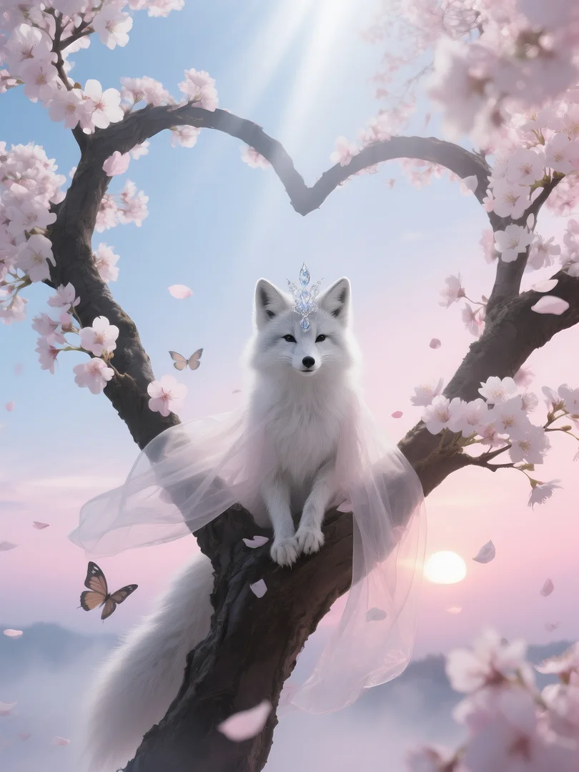 即梦AI 【植物】【树】| 你打卡过这样的爱心树吗？