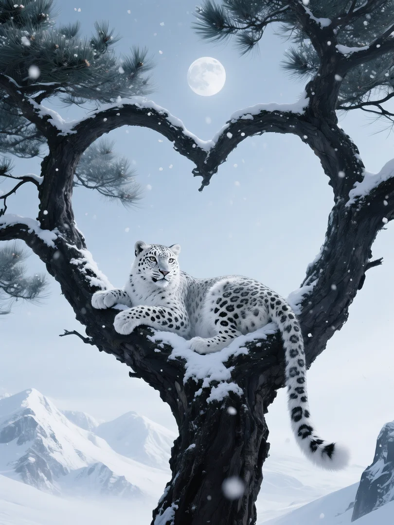 即梦AI 【植物】【树】| 你打卡过这样的爱心树吗？