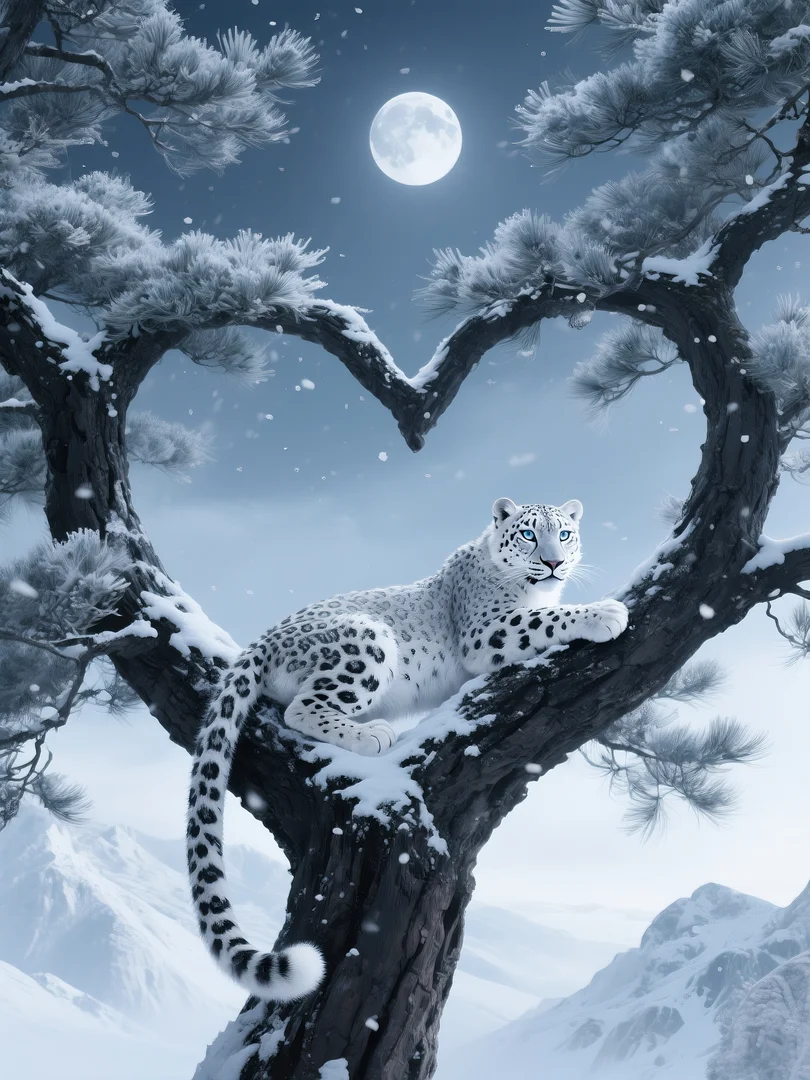 即梦AI 【植物】【树】| 你打卡过这样的爱心树吗？