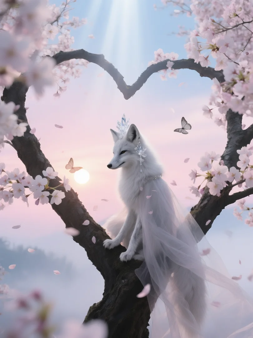 即梦AI 【植物】【树】| 你打卡过这样的爱心树吗？