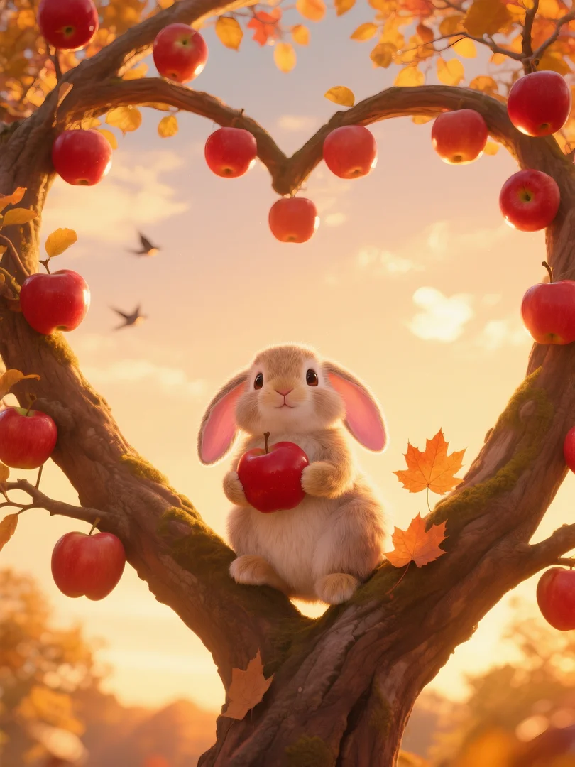 即梦AI 【植物】【树】| 你打卡过这样的爱心树吗？